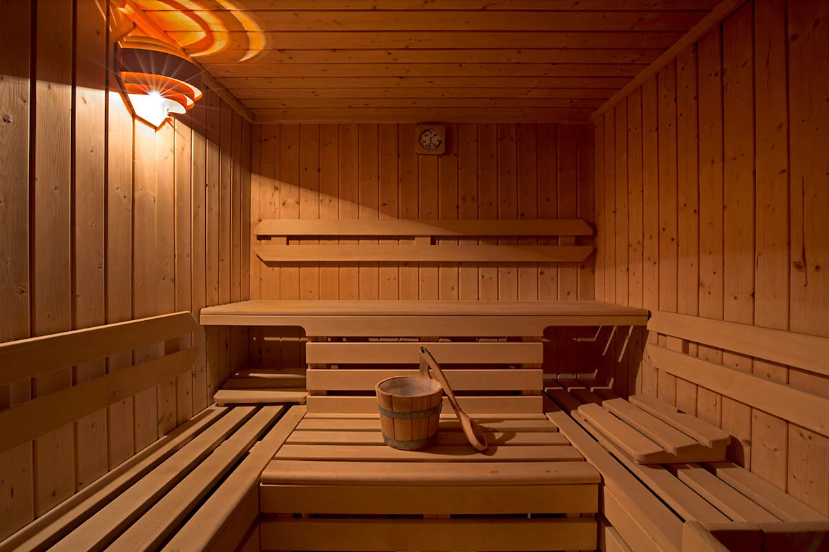 Sauna in legno